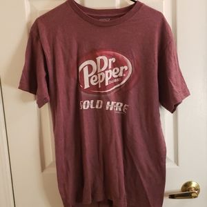 Dr. Pepper Soda Pop T-Shirt Size Medium
